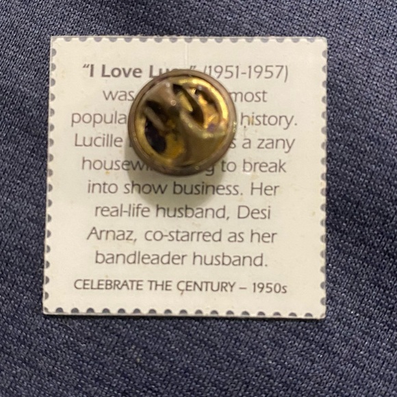 i love lucy Accessories I Love Lucy Stamp Pin Collectible Poshmark